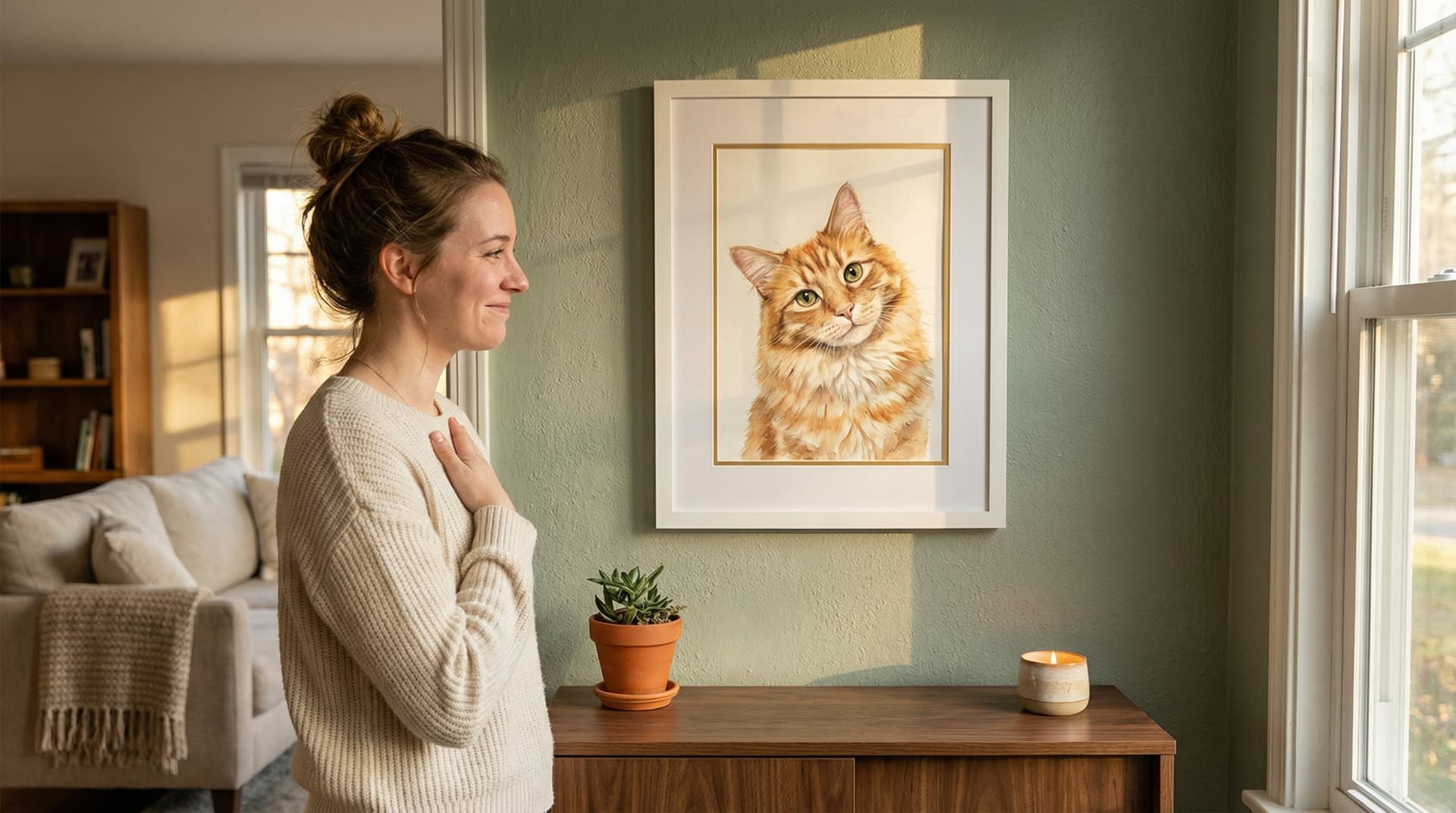 Cat Memorial Portraits: A Beautiful Way to Honor the Cat Who Changed Your Life