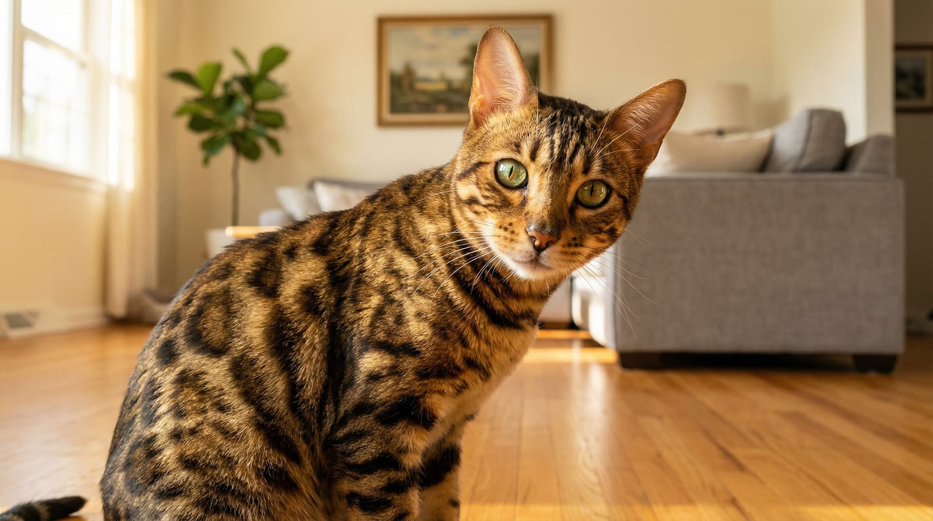 Bengal Cat Portrait: 7 Stunning Art Styles That Capture Their Wild Beauty